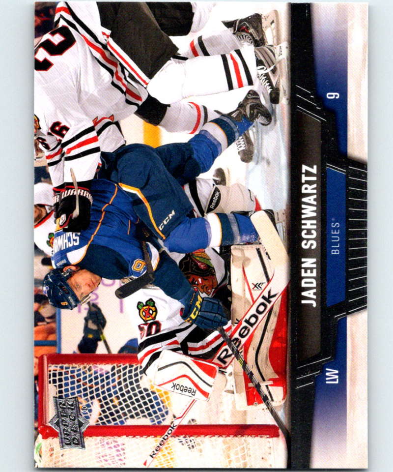 2013-14 Upper Deck #325 Jaden Schwartz Blues NHL Hockey Image 1