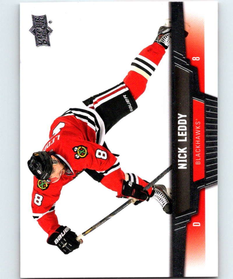2013-14 Upper Deck #329 Nick Leddy Blackhawks NHL Hockey Image 1