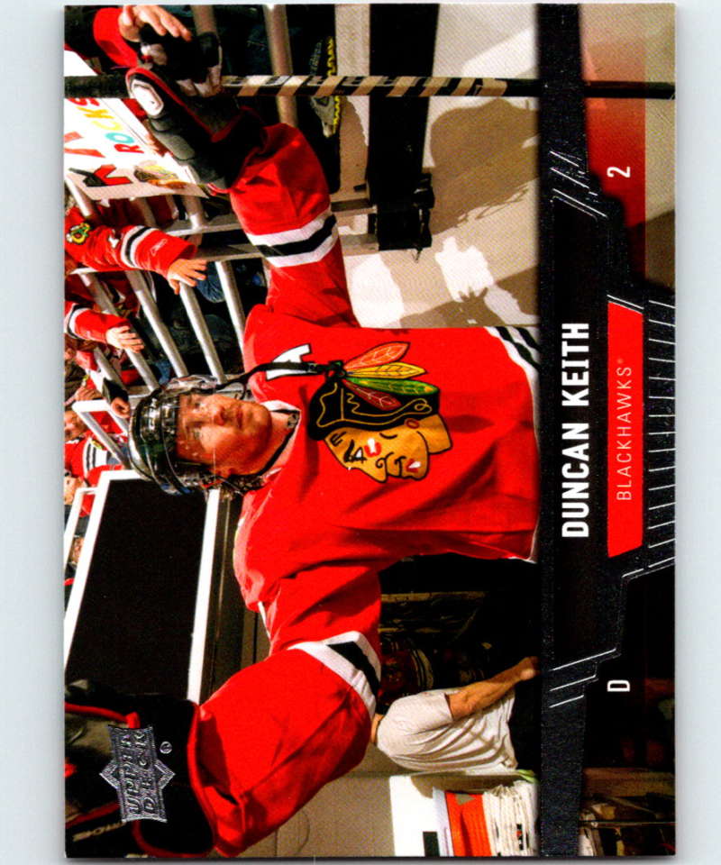 2013-14 Upper Deck #334 Duncan Keith Blackhawks NHL Hockey Image 1