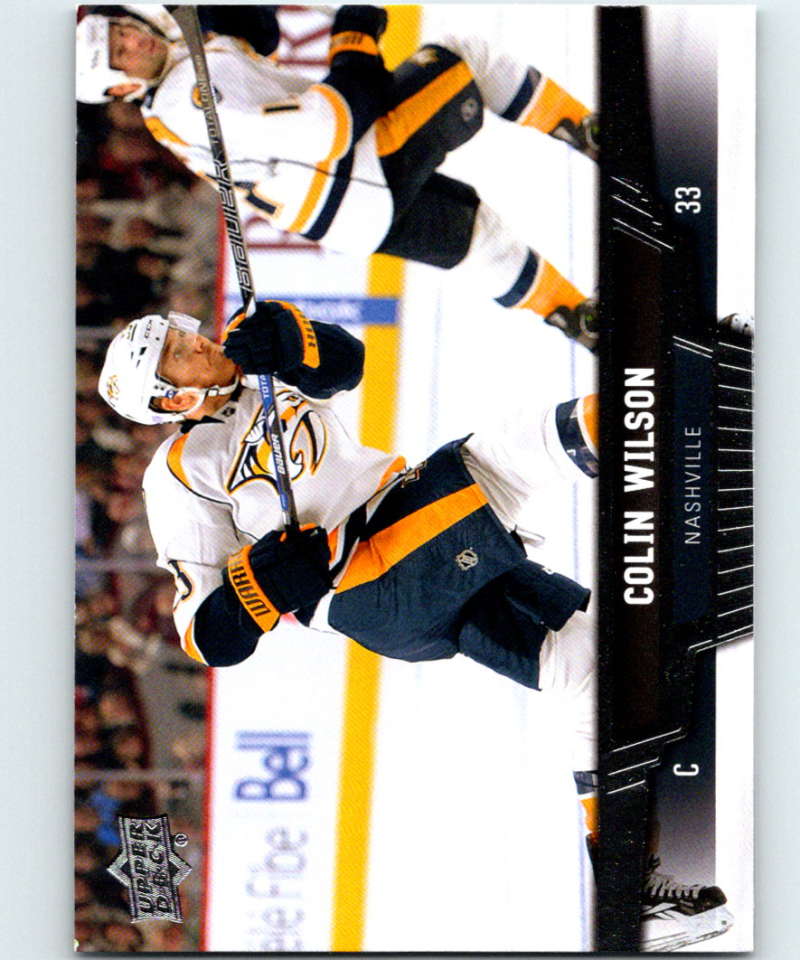 2013-14 Upper Deck #336 Colin Wilson Predators NHL Hockey Image 1