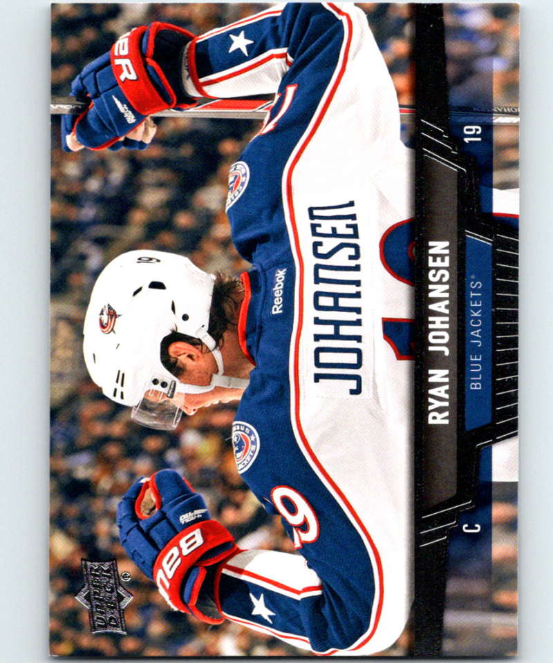2013-14 Upper Deck #353 Ryan Johansen Blue Jackets NHL Hockey Image 1