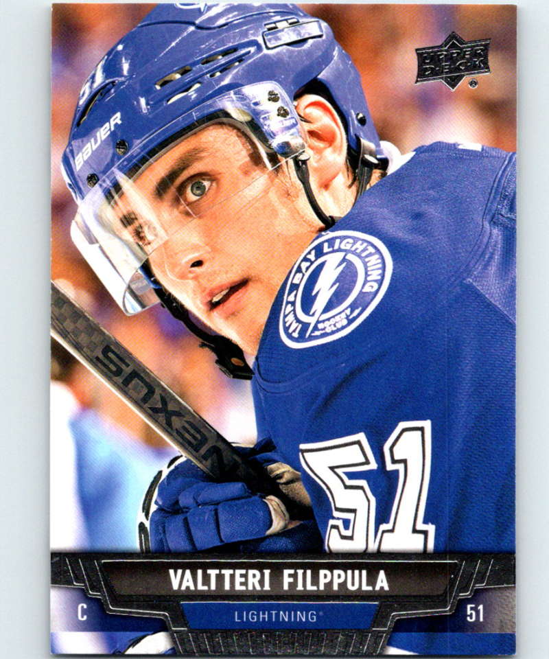 2013-14 Upper Deck #355 Valtteri Filppula Lightning NHL Hockey Image 1