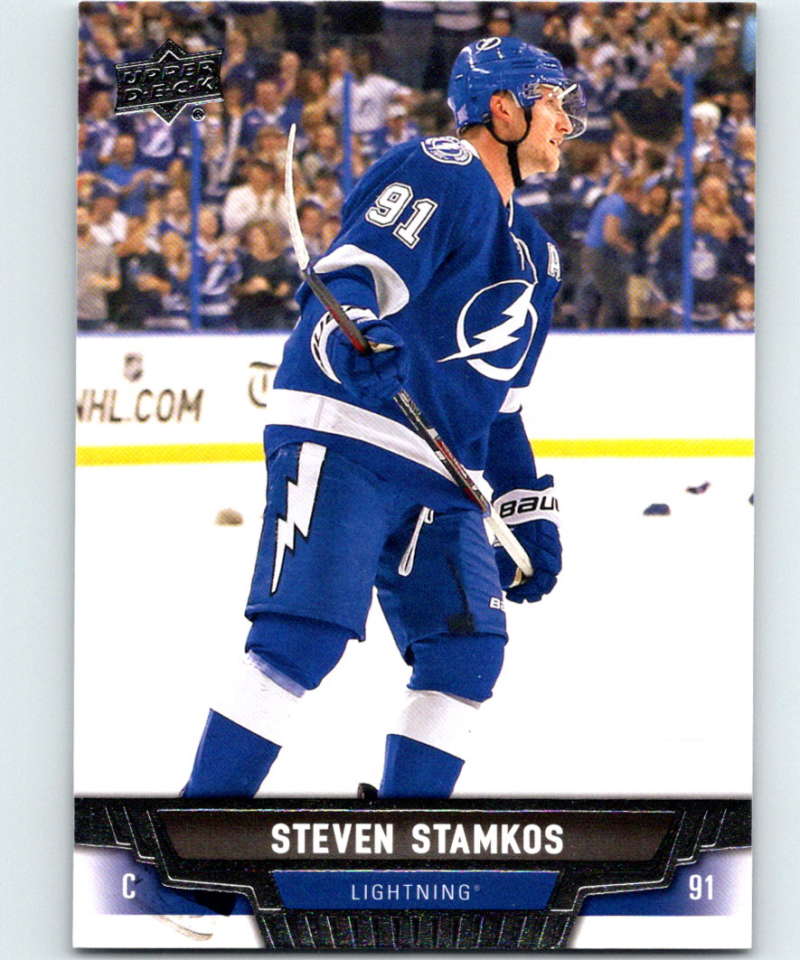 2013-14 Upper Deck #357 Steven Stamkos Lightning NHL Hockey Image 1