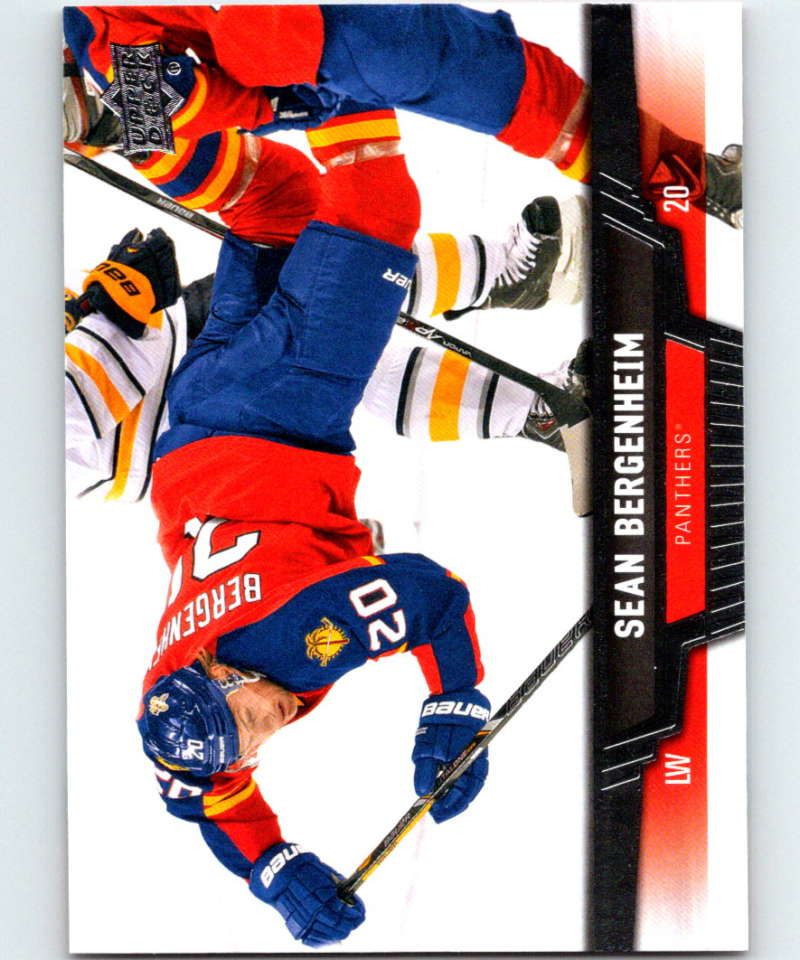 2013-14 Upper Deck #363 Sean Bergenheim Panthers NHL Hockey Image 1