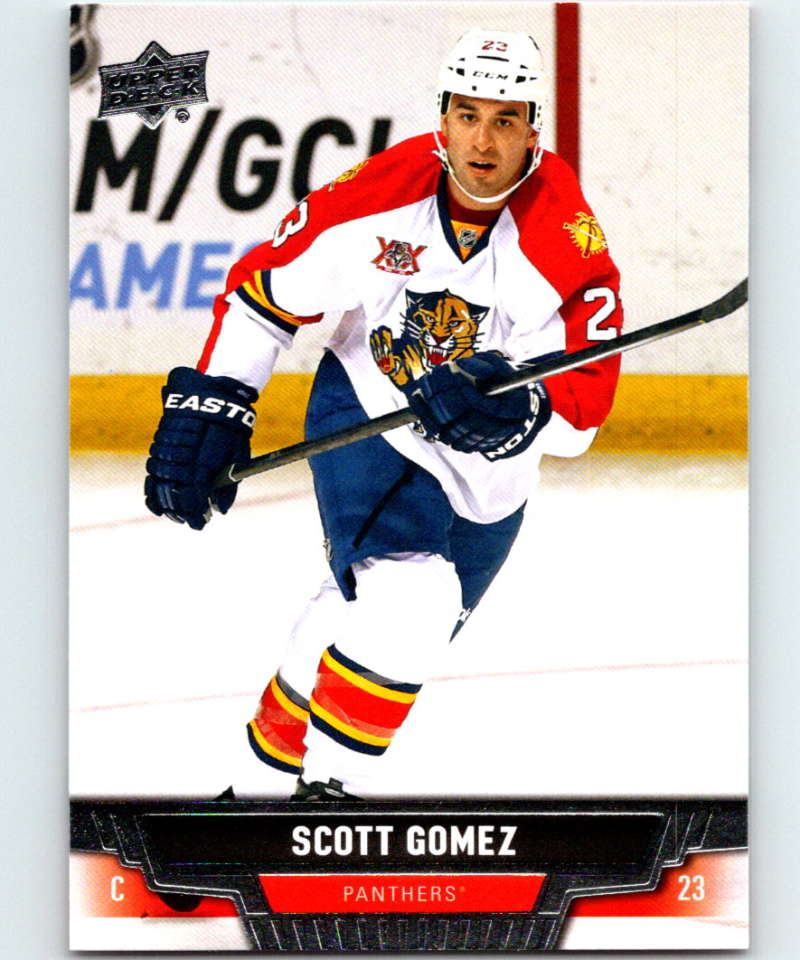 2013-14 Upper Deck #364 Scott Gomez Panthers NHL Hockey Image 1