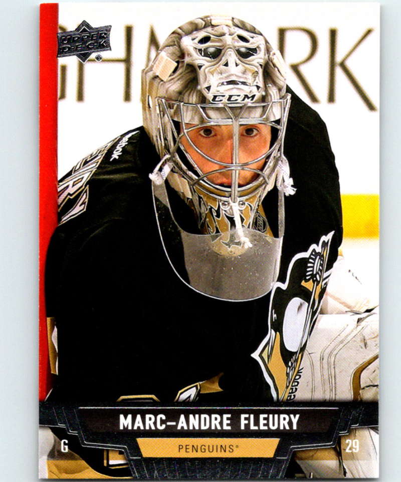 2013-14 Upper Deck #370 Marc-Andre Fleury Penguins NHL Hockey
