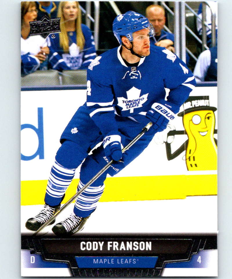2013-14 Upper Deck #376 Cody Franson Maple Leafs NHL Hockey