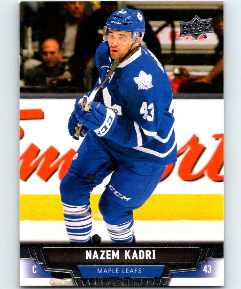 2013-14 Upper Deck #378 Nazem Kadri Maple Leafs NHL Hockey Image 1