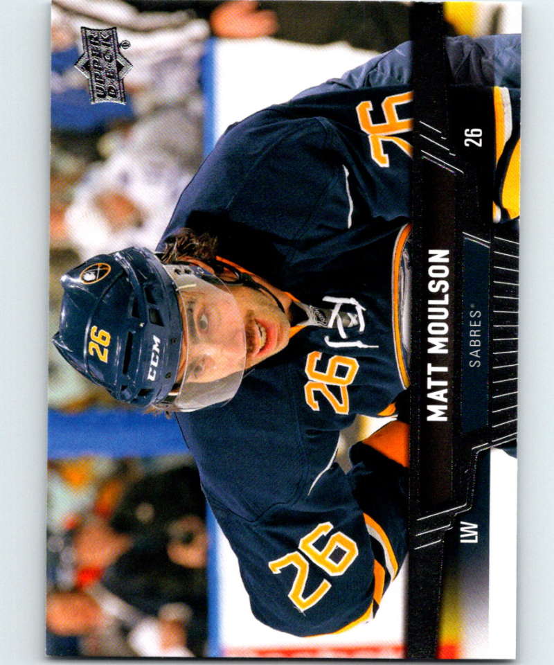 2013-14 Upper Deck #384 Matt Moulson Sabres NHL Hockey Image 1