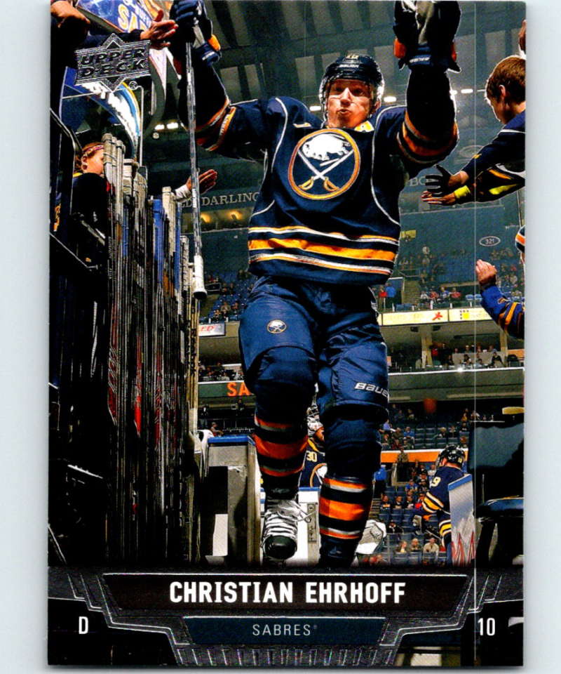 2013-14 Upper Deck #386 Christian Ehrhoff Sabres NHL Hockey Image 1