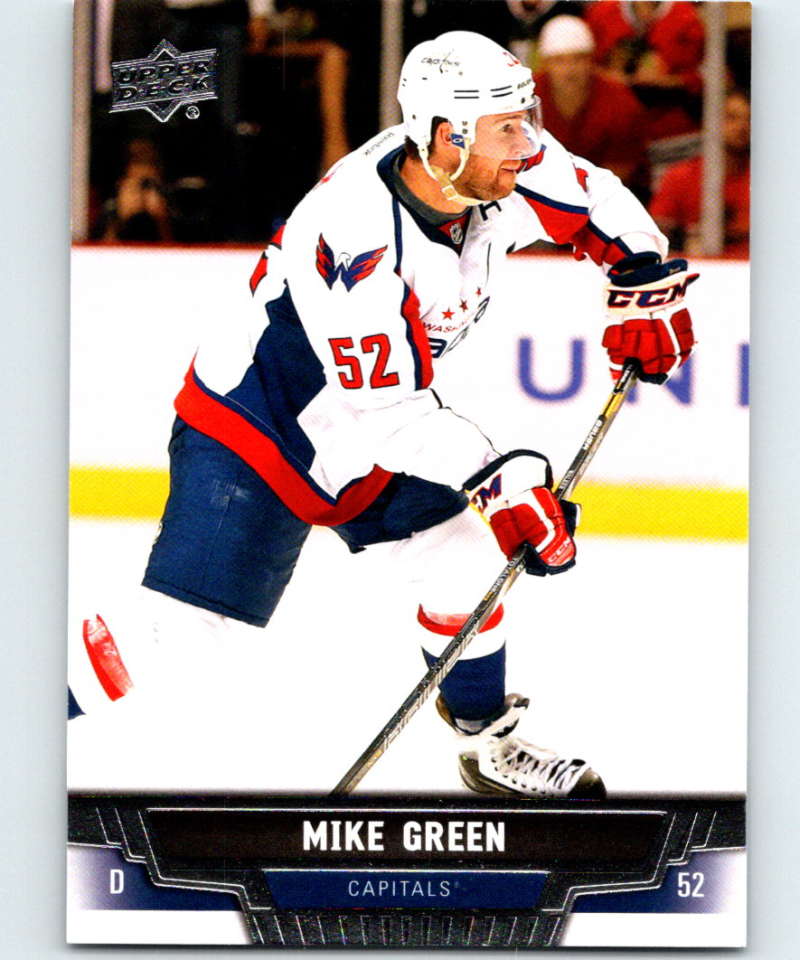 2013-14 Upper Deck #396 Mike Green Capitals NHL Hockey