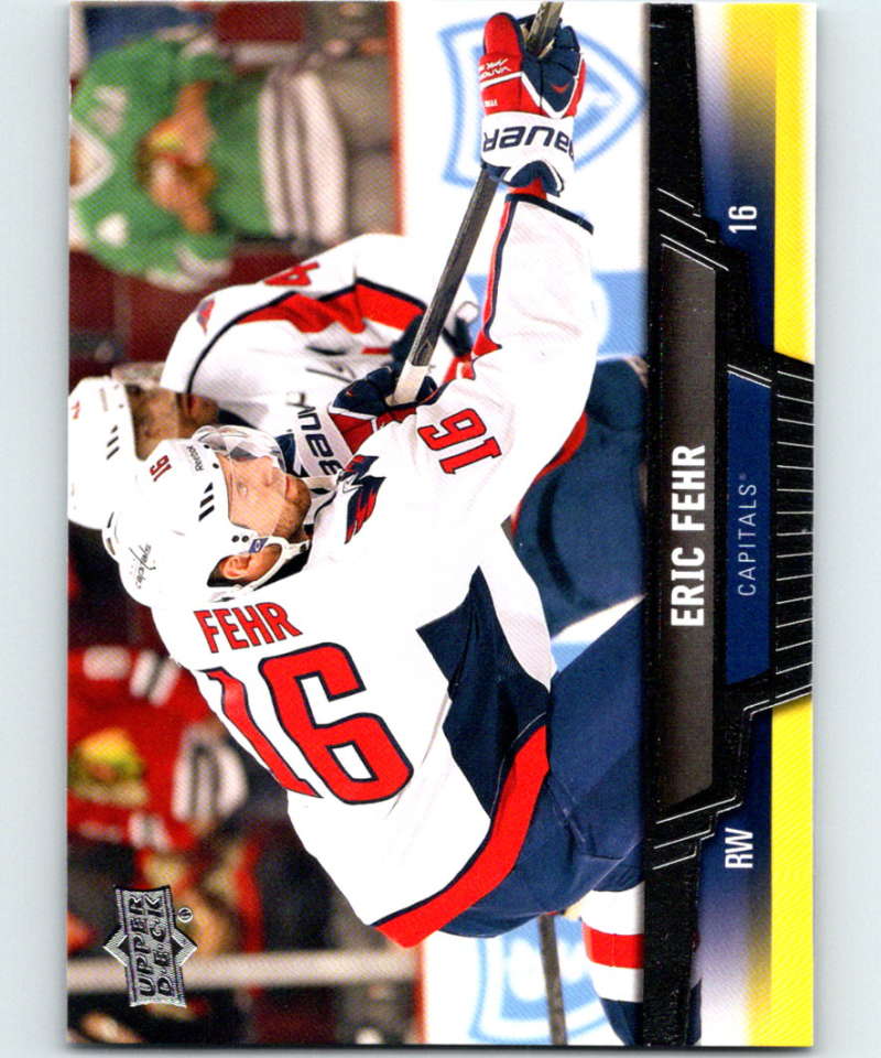 2013-14 Upper Deck #397 Eric Fehr Capitals NHL Hockey Image 1