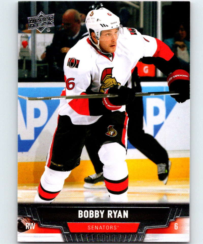 2013-14 Upper Deck #402 Bobby Ryan Senators NHL Hockey Image 1