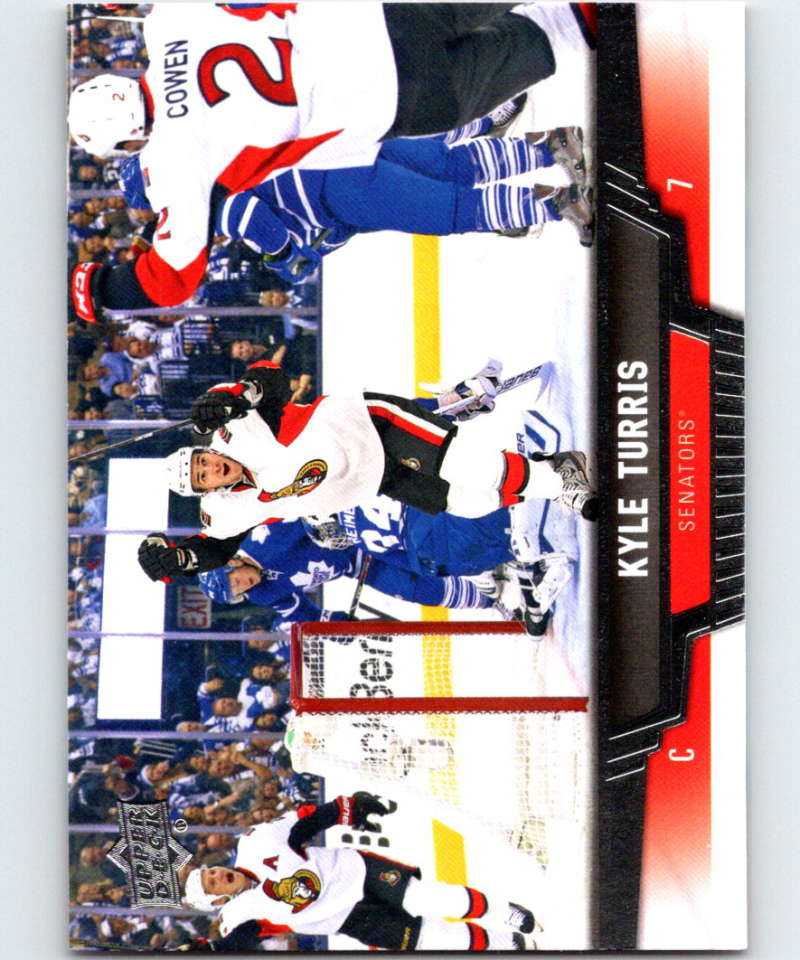 2013-14 Upper Deck #403 Kyle Turris Senators NHL Hockey Image 1