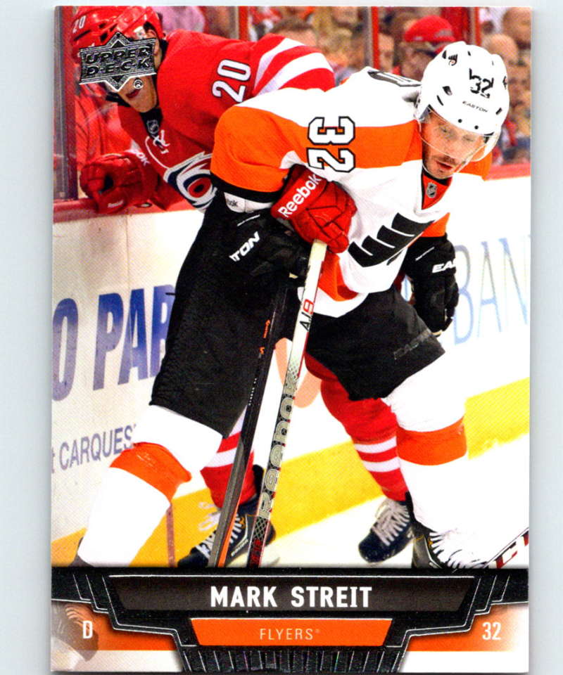 2013-14 Upper Deck #409 Mark Streit Flyers NHL Hockey Image 1