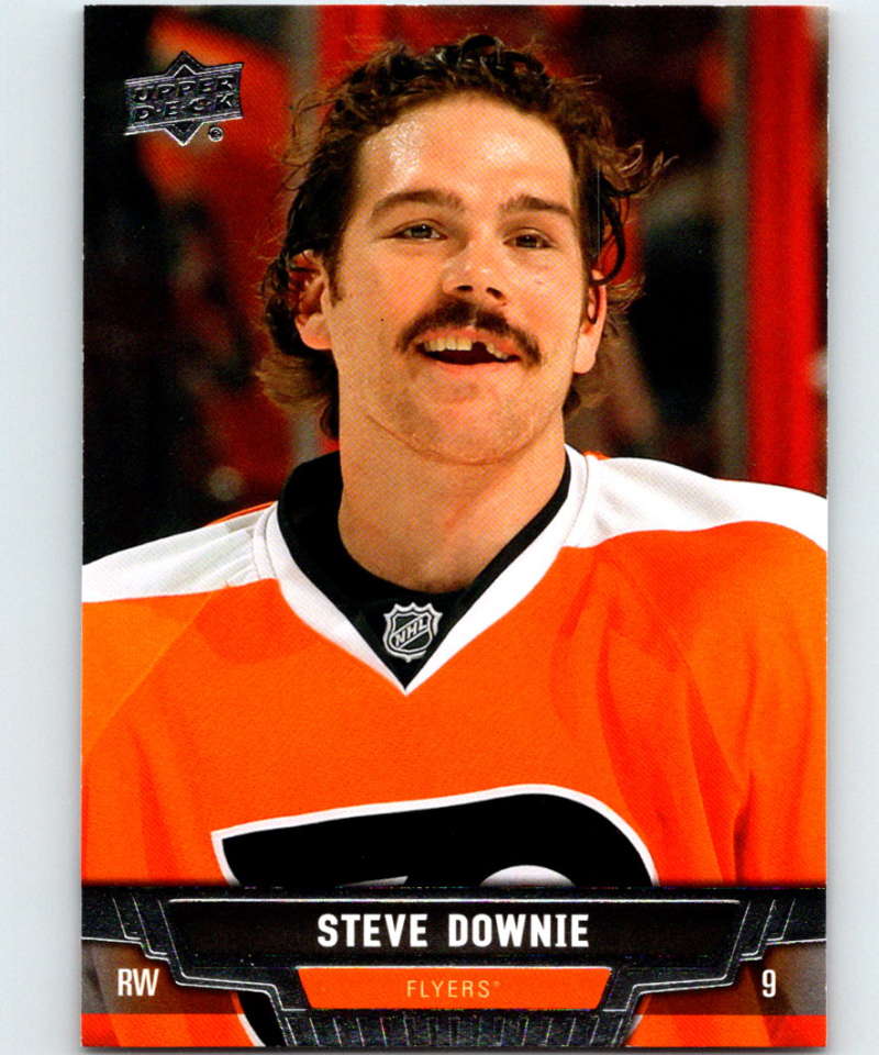 2013-14 Upper Deck #410 Steve Downie Flyers NHL Hockey Image 1