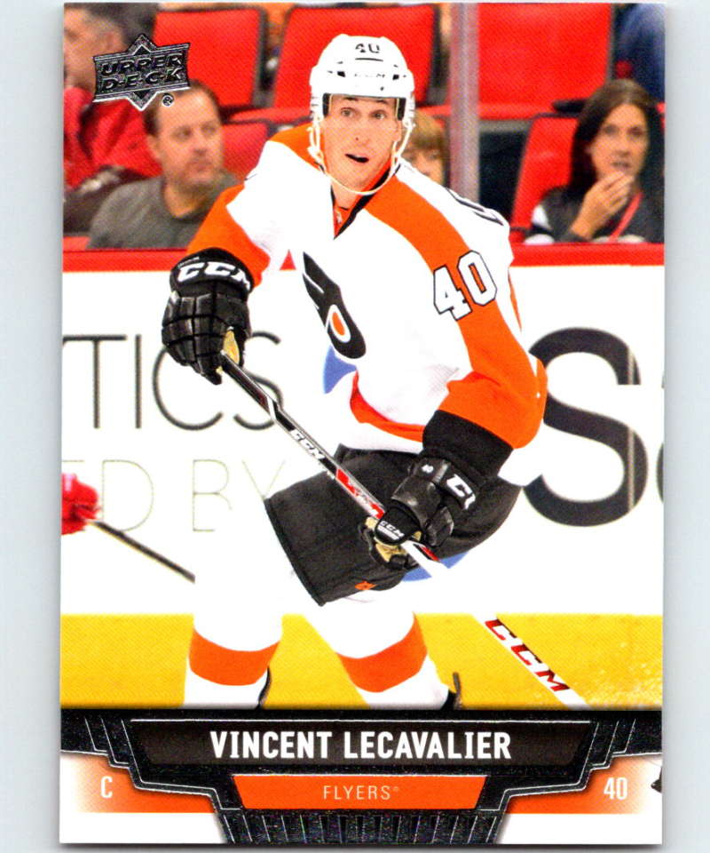 2013-14 Upper Deck #413 Vincent Lecavalier Flyers NHL Hockey Image 1