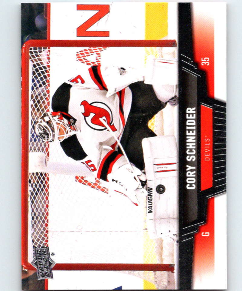2013-14 Upper Deck #417 Cory Schneider NJ Devils NHL Hockey Image 1