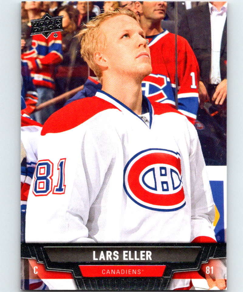 2013-14 Upper Deck #435 Lars Eller Canadiens NHL Hockey Image 1