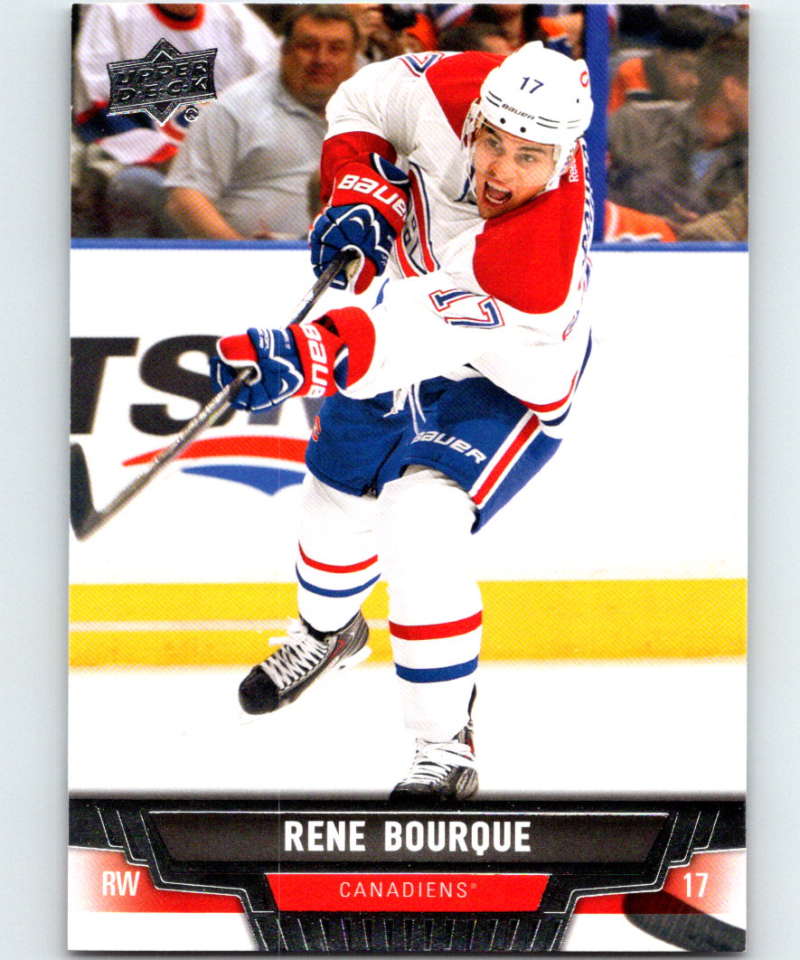 2013-14 Upper Deck #439 Rene Bourque Canadiens NHL Hockey