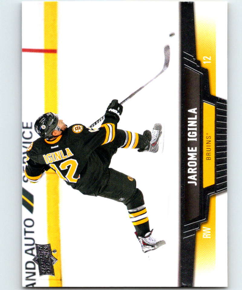 2013-14 Upper Deck #445 Jarome Iginla Bruins NHL Hockey Image 1