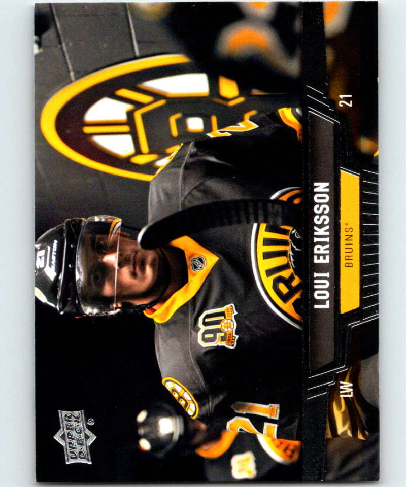 2013-14 Upper Deck #447 Loui Eriksson Bruins NHL Hockey Image 1