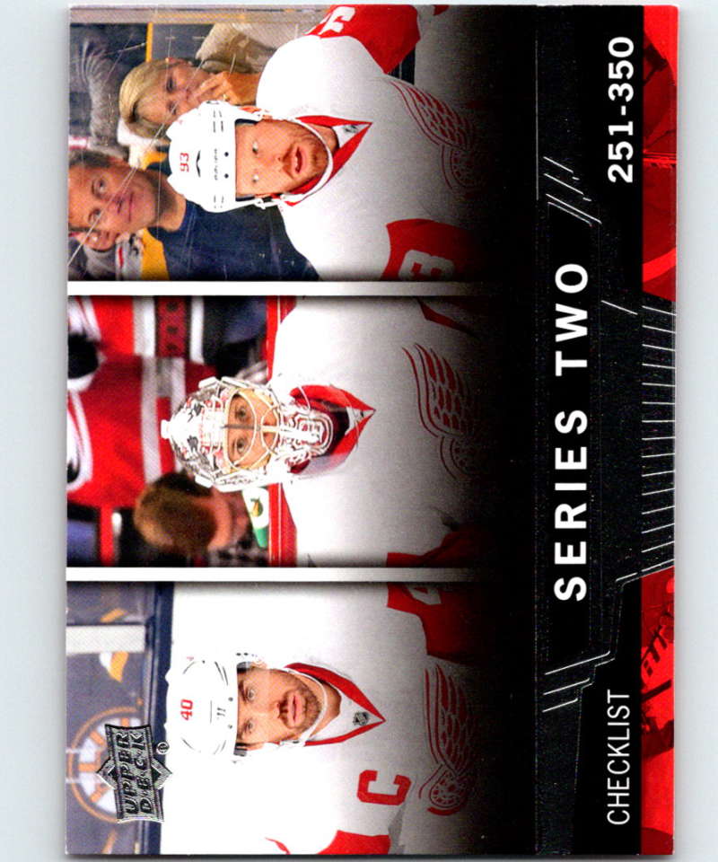 2013-14 Upper Deck #449 Henrik Zetterberg/Jim Howard/Johan Franzen Red Wings CL NHL Hockey Image 1
