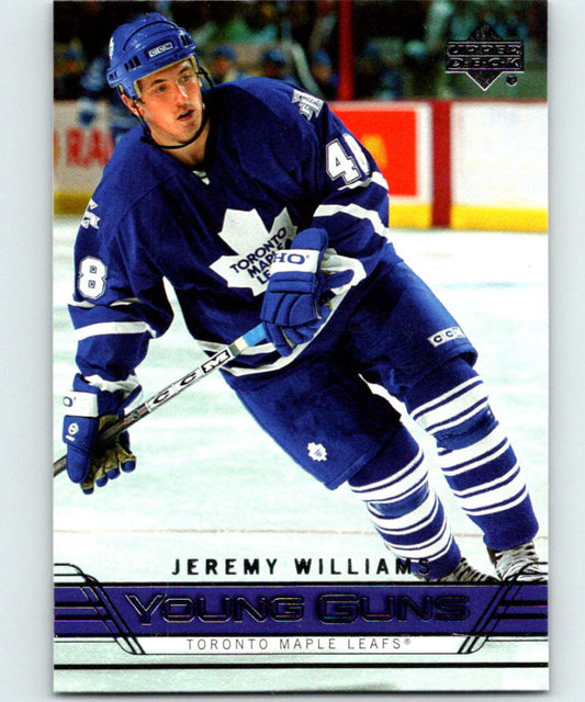 2006-07 Upper Deck #247 Jeremy Williams YG Hockey NHL RC Rookie 04030 Image 1