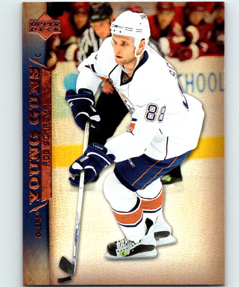 2007-08 Upper Deck #219 Rob Schremp YG Hockey NHL RC Rookie 04032 Image 1