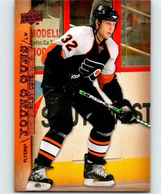 2007-08 Upper Deck #488 Riley Cote YG Hockey NHL RC Rookie 04037 Image 1