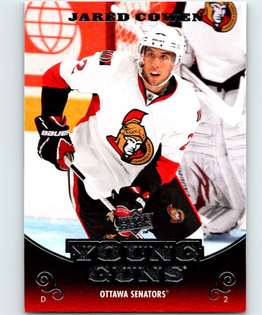 2010-11 Upper Deck #239 Jared Cowen YG Hockey NHL RC Rookie Senators 04052 Image 1