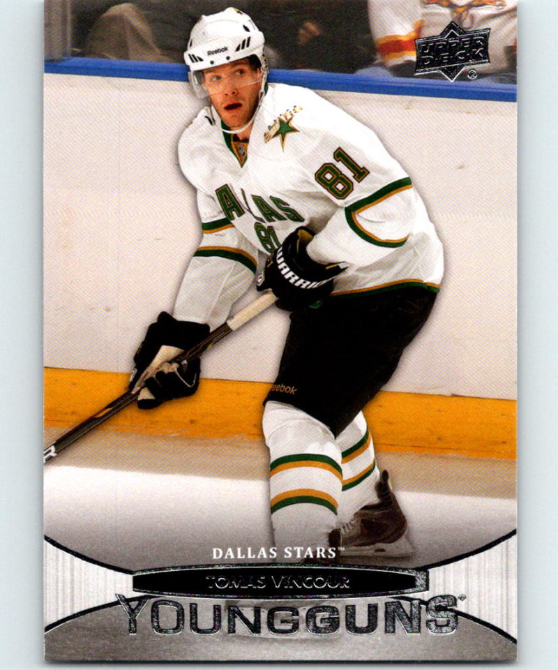 2011-12 Upper Deck #213 Tomas Vincour Young Guns Hockey NHL RC Rookie 04055 Image 1