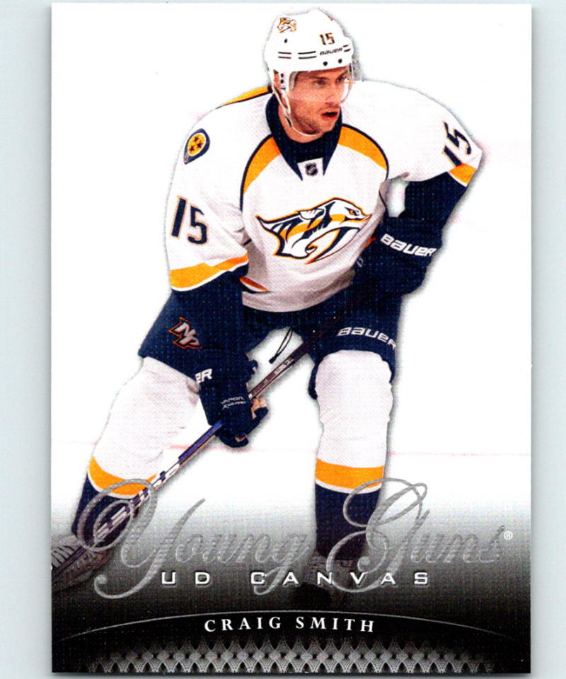 2011-12 Upper Deck Canvas #C106 Craig Smith Young Guns Hockey NHL 04090 Image 1