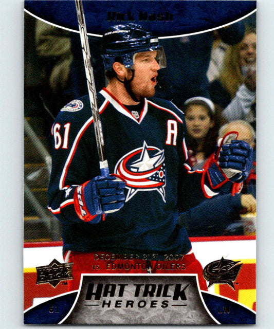 2008-09 Upper Deck Hat Trick Heroes #HT11 Rick Nash MINT Hockey NHL 04107 Image 1