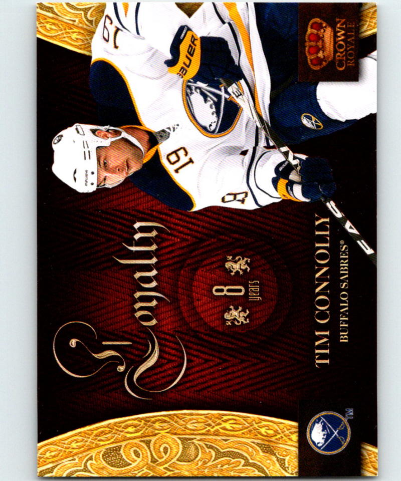2010-11 Panini Crown Royale Loyalty #4 Tim Connolly Hockey NHL 181/250 04109 Image 1