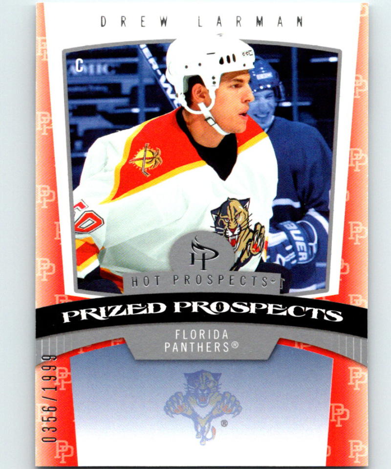 2006-07 Fleer Hot Prospects #159 Drew Larman Hockey NHL 356/1999 RC 04111 Image 1
