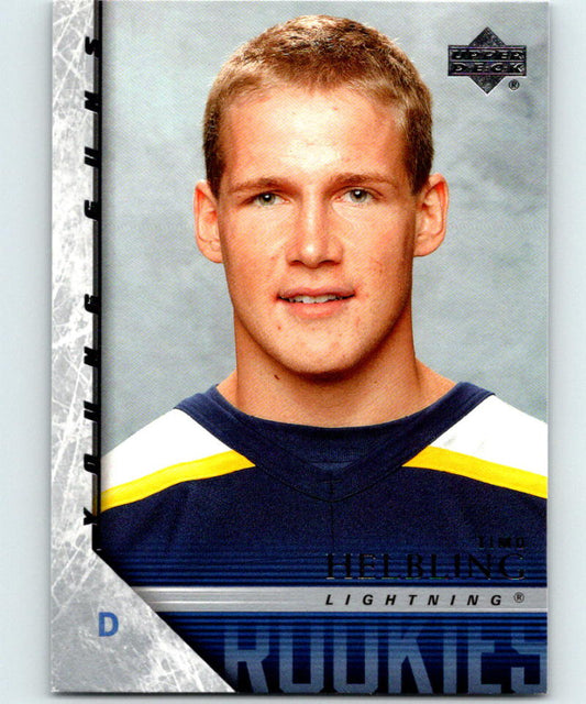 2005-06 Upper Deck #231 Timo Helbling Young Guns NHL RC Rookie 04127 Image 1