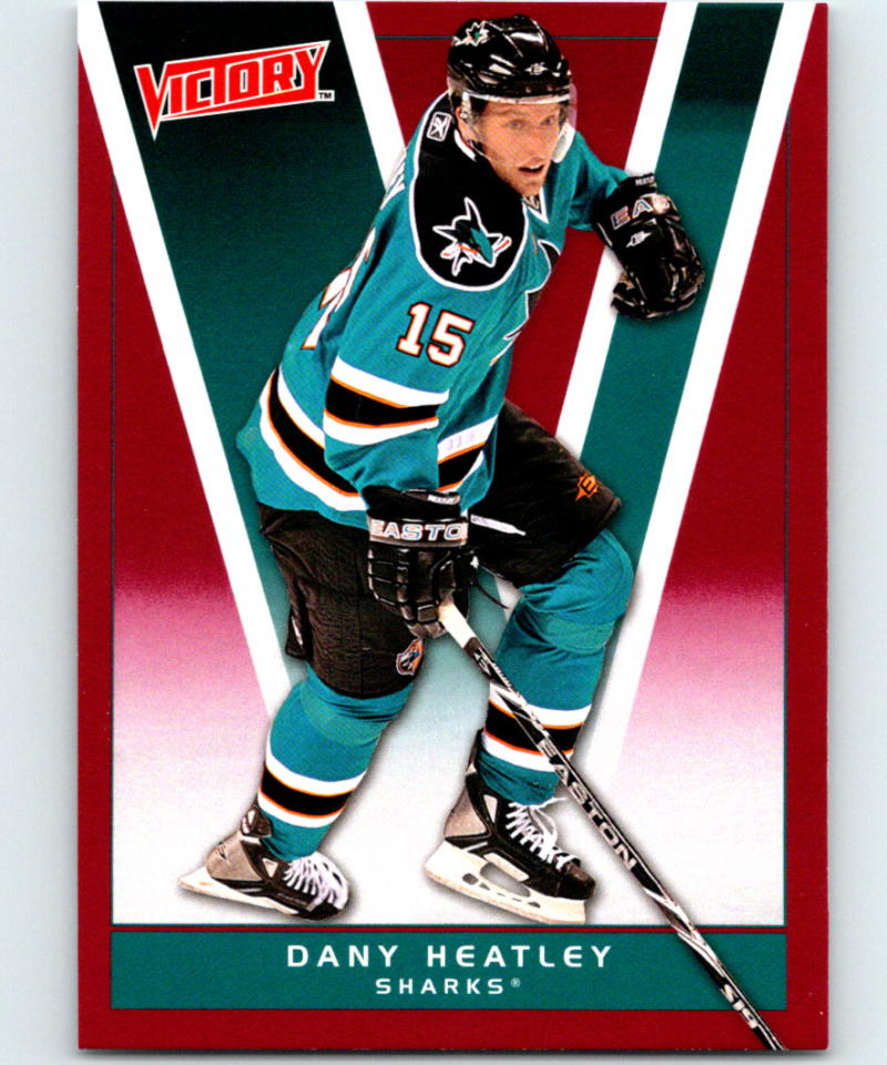 2010-11 Upper Deck Victory Red #161 Dany Heatley NM-MT Hockey NHL Sharks 04172 Image 1