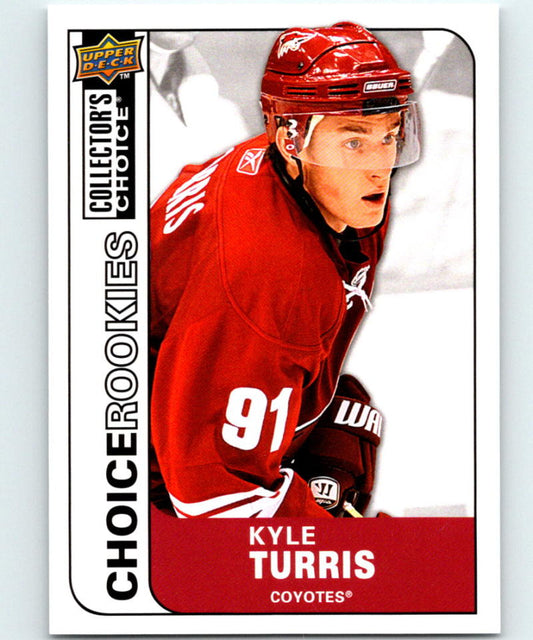 2008-09 Upper Deck Collector's Choice #245 Kyle Turris Hockey RC Rookie 04176 Image 1