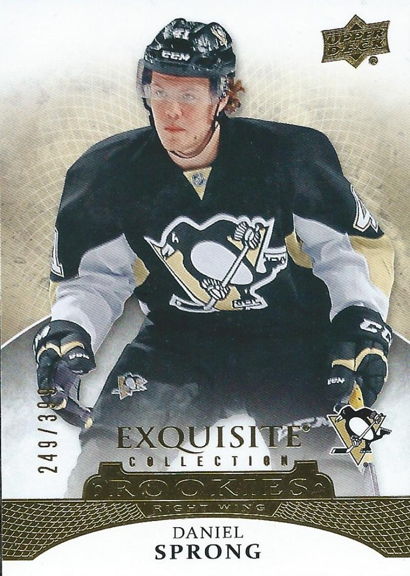2015-16 Upper Deck Ice Exquisite Collection Rookies Daniel Sprong 249/399 04182 Image 1