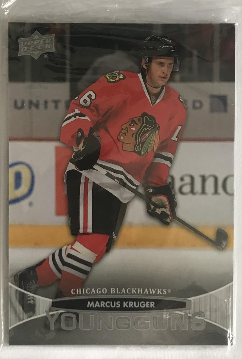 2011-12 Upper Deck Young Guns Oversized Marcus Kruger - Still in Packaging Image 1