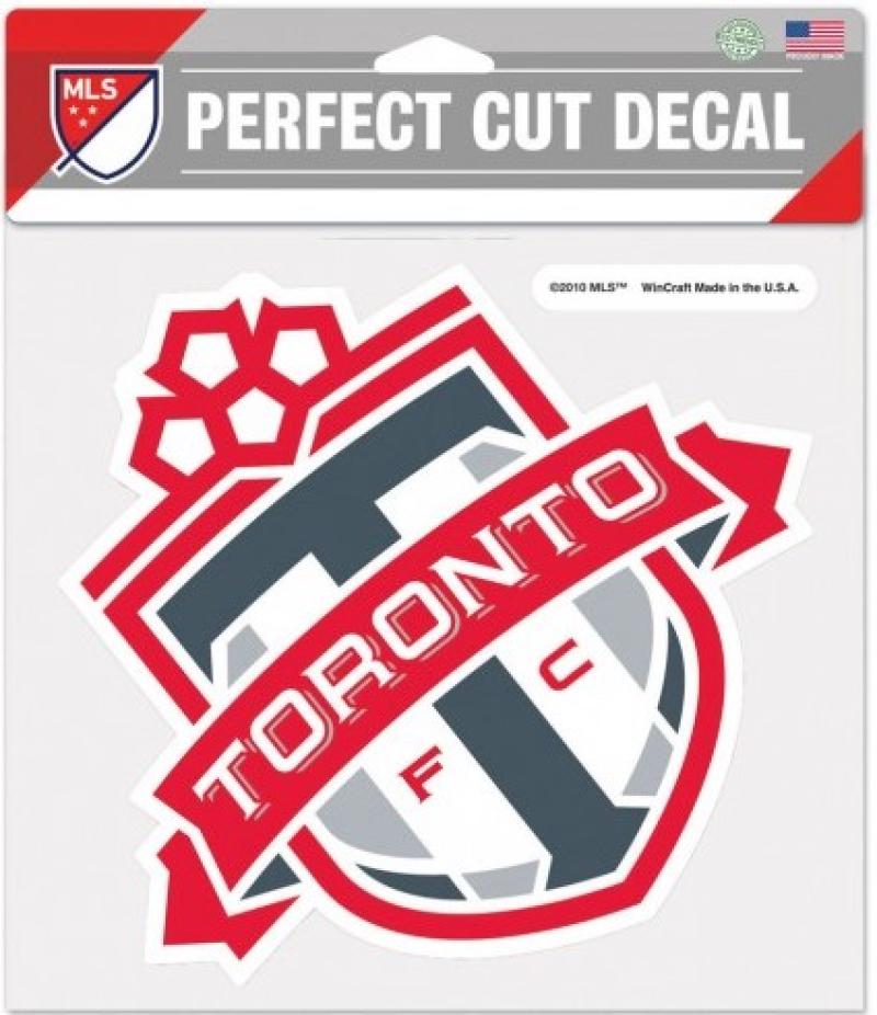 Toronto FC Soccer Perfect Cut 8"x8" Large Licensed Decal Sticker