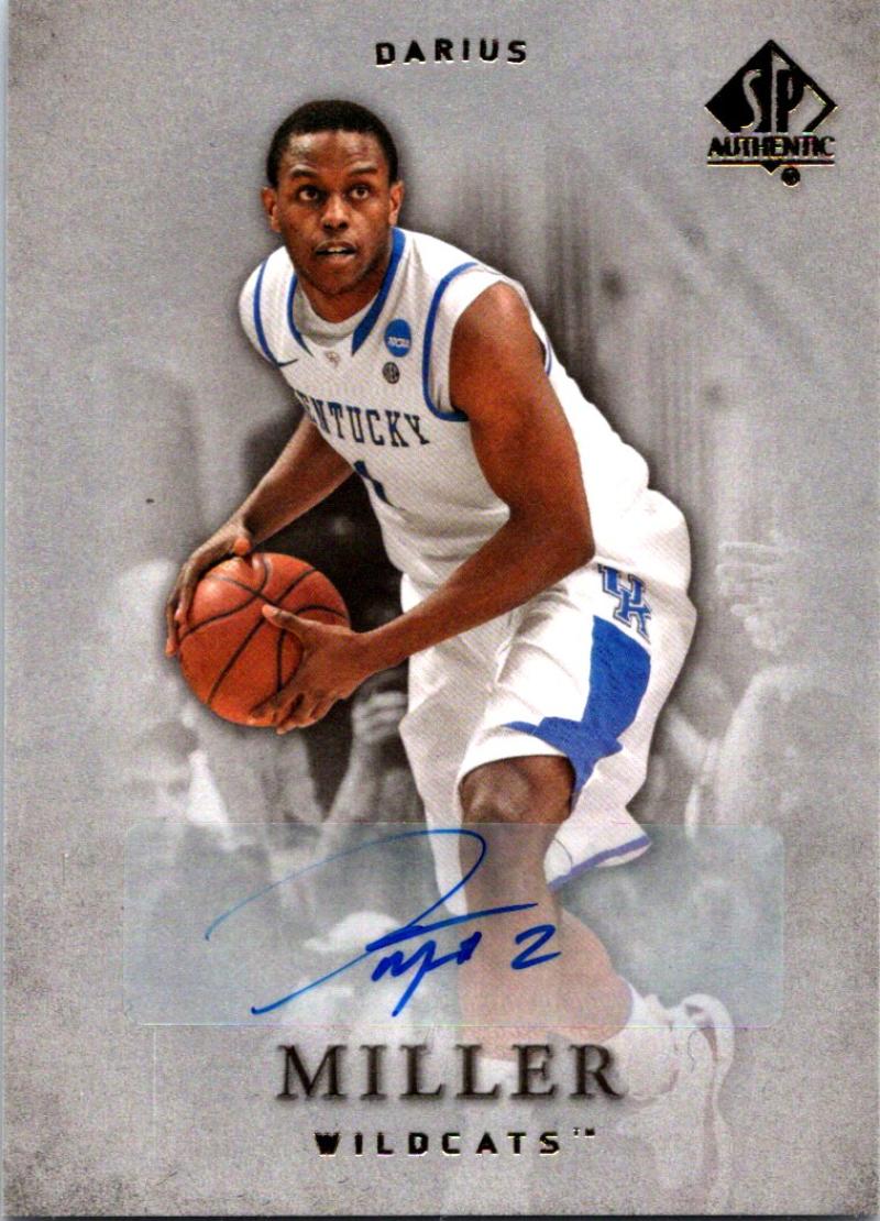 2012-13 Upper Deck SP Authentic Autographs #38 Darius Miller NBA Auto 04211