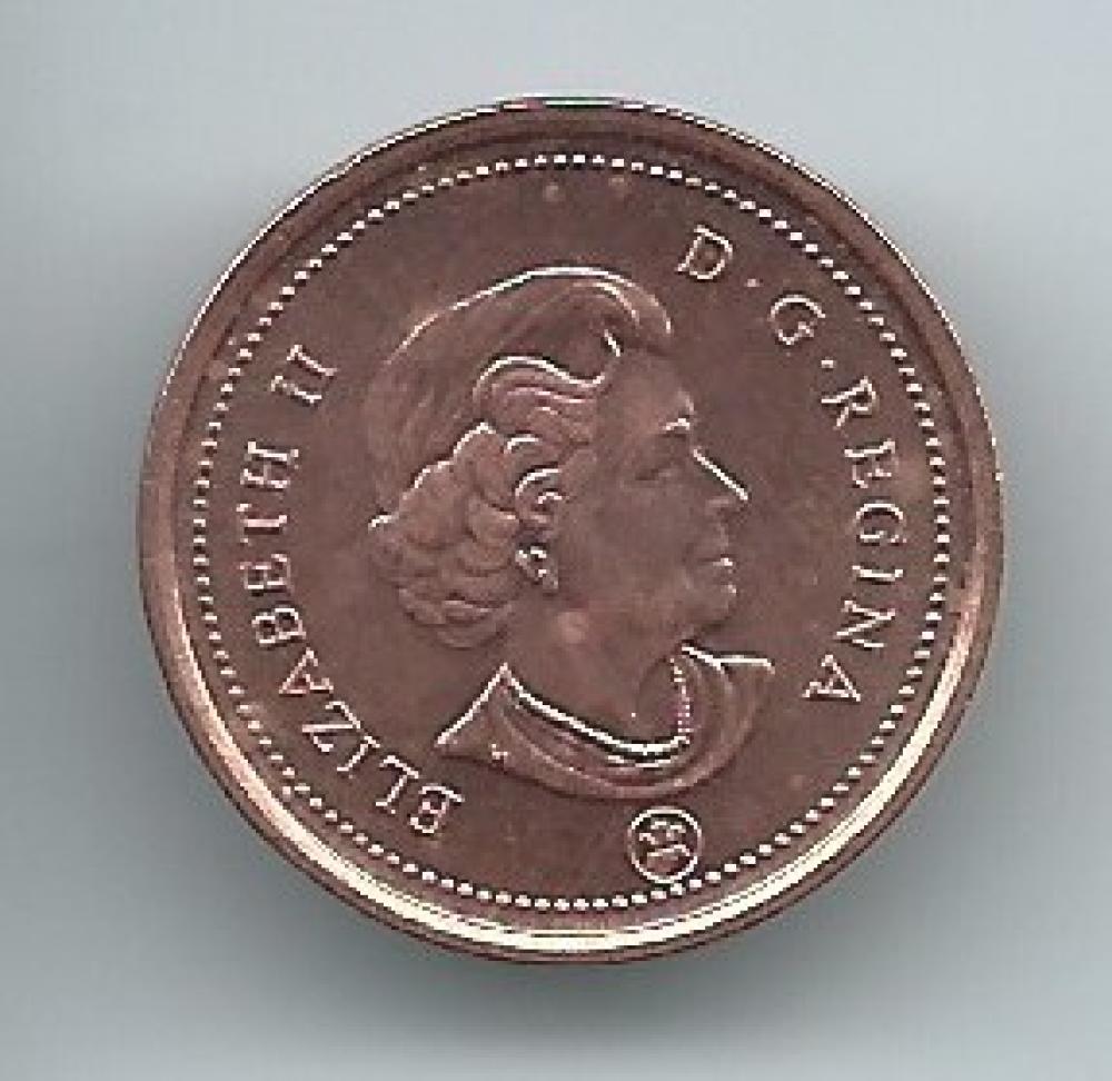 (HCW) 2010 Canadian 1 Cent Penny Coin Canada - Uncirculated Now *8020