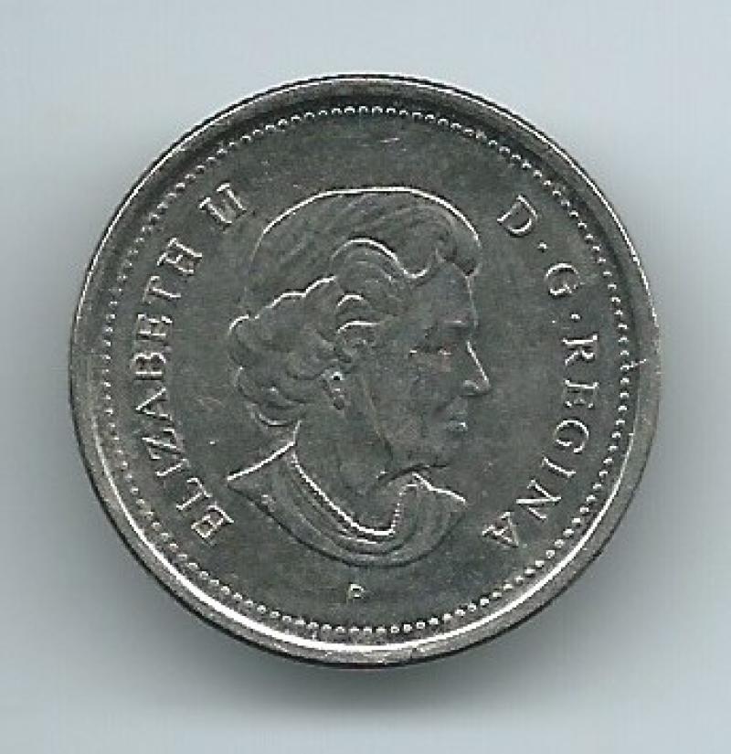 (HCW) 2005 Canadian 25 Cent Quarter Coin Canada - Commemorative Veteran *8031
