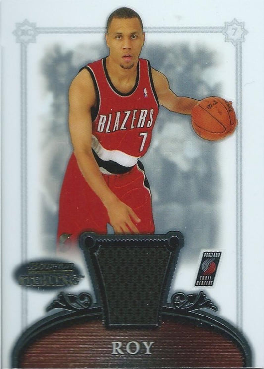 2006-07 Bowman Sterling Brandon Roy NBA RC Rookie Jersey 04237