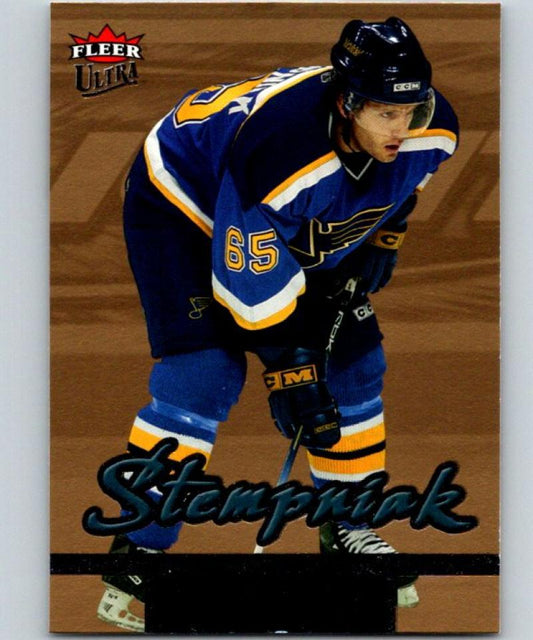2005-06 Fleer Ultra Gold #245 Lee Stempniak NM-MT Hockey NHL RC Rookie 04278 Image 1