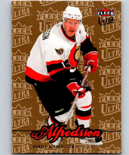 2007-08 Ultra Gold Medallion #61 Daniel Alfredsson NM-MT Hockey NHL 04280