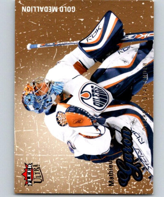 2008-09 Ultra Gold Medallion #153 Mathieu Garon NM-MT Hockey NHL Oilers 04283 Image 1
