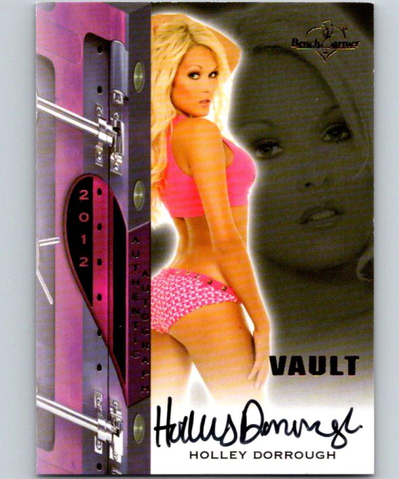 (HCW) 2012 Bench Warmer Vault Holley Dorrough Autograph 04290